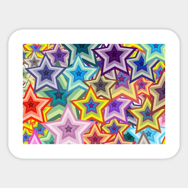 Stars Sticker by kawaii_shop